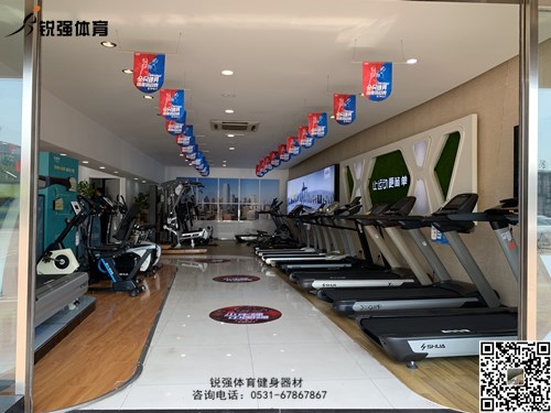 米兰体育官方网站体育店内的跑步机